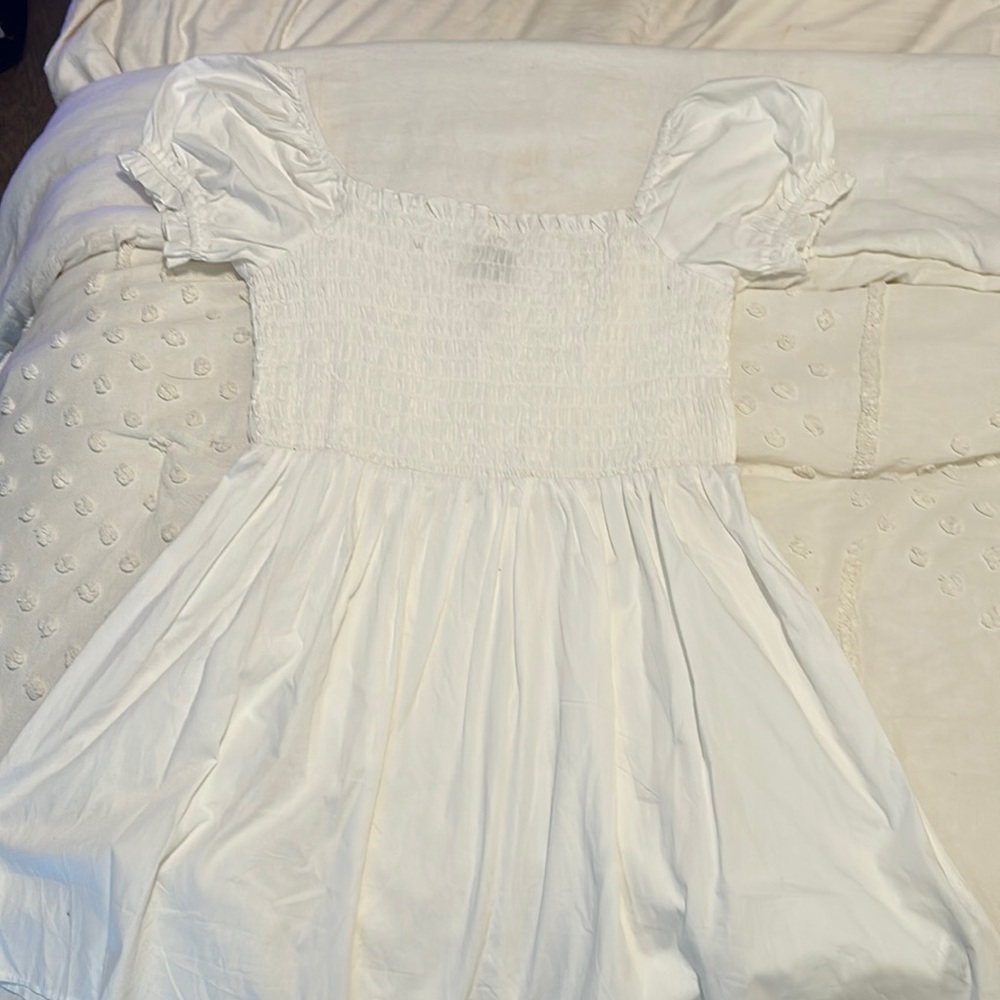 White dress